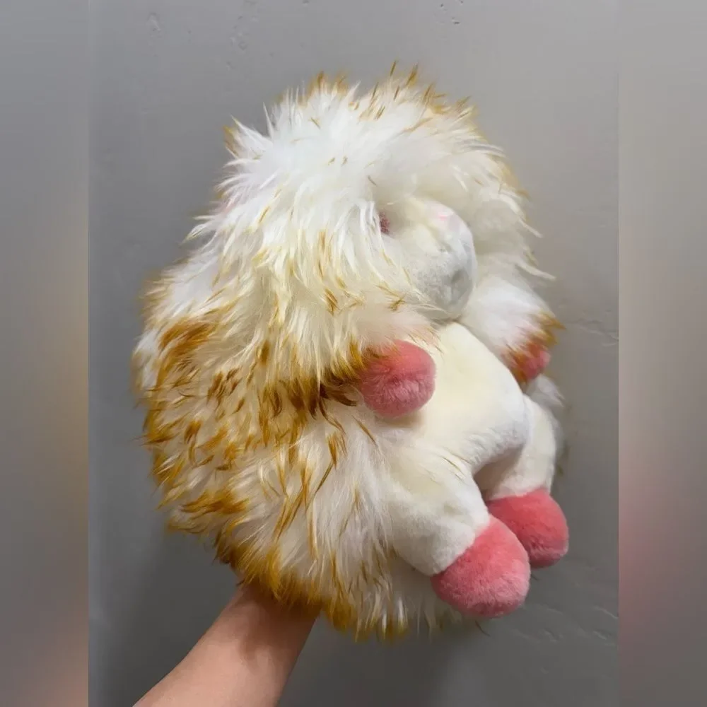 Cute Hedgehog Real Shearling Lambskin Handmade Multi Use Bag/Crossbody/Backpack